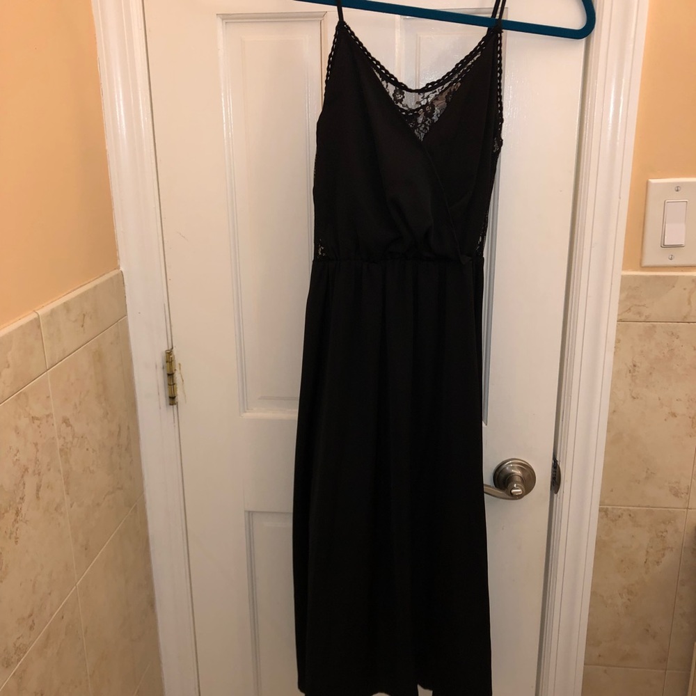 Forever21 Black Lace Dress (Size: S)